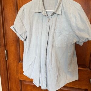 Light Eggshell Blue Linen Too